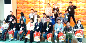苫小牧分会 クリスマス会の参加者